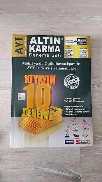 ALTIN KARMA AYT DENEME SETİ 10LU