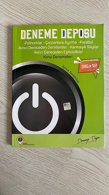Acil yayınları konu denemesi