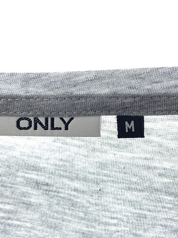 m Beden gri Renk Only T-shirt %70 İndirimli.
