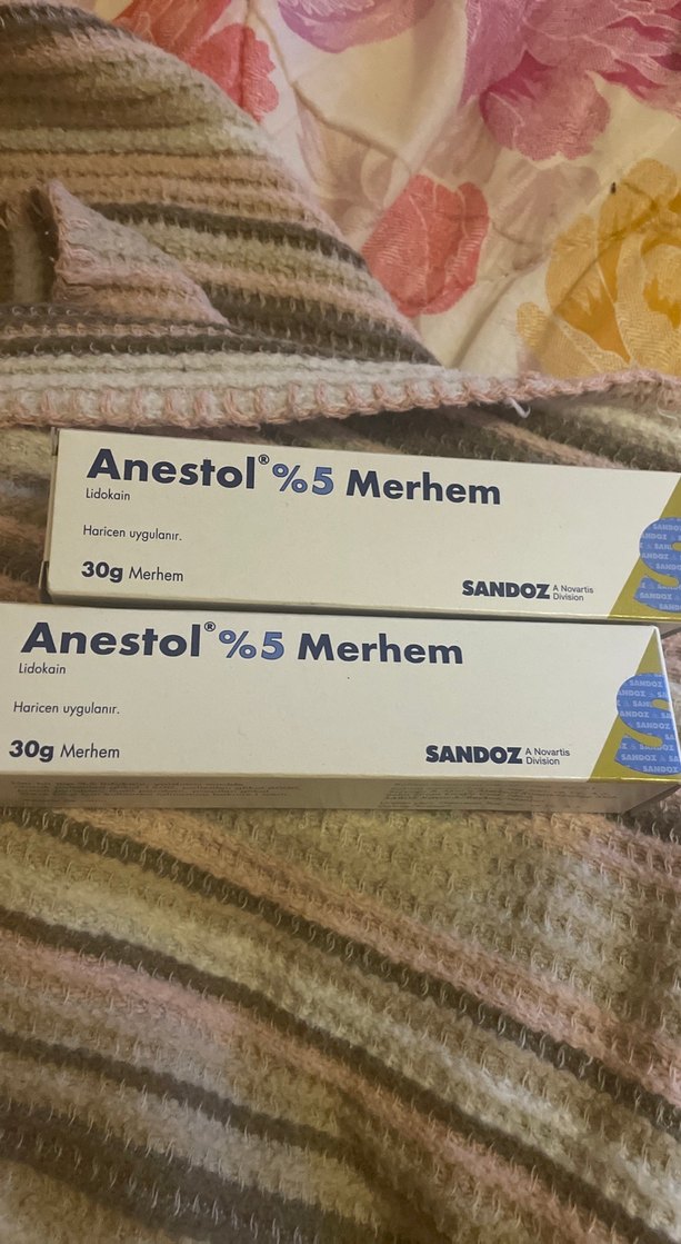 Anestol %5 Merhem 30g - Lidokain İçerir - Görsel 2