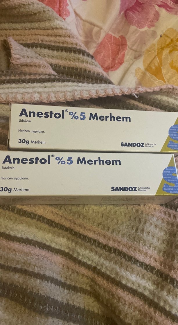 Anestol %5 Merhem 30g - Lidokain İçerir - Görsel 4
