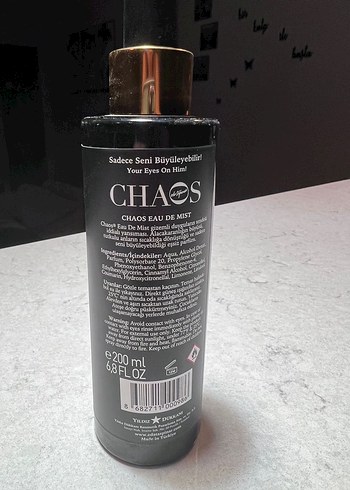 HAOS Pour Homme Siyah Parfüm eda taspinar - Görsel 2