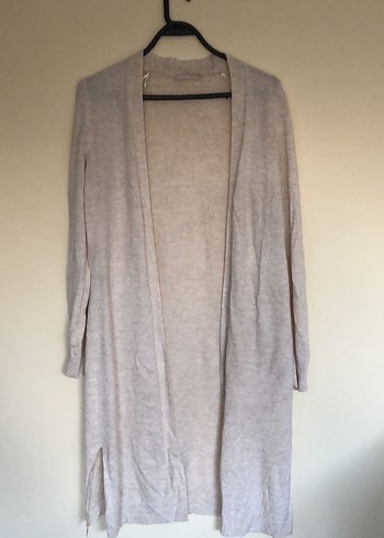 Bej Midi Kadın Hırka boy 105 en 50 - Görsel 2