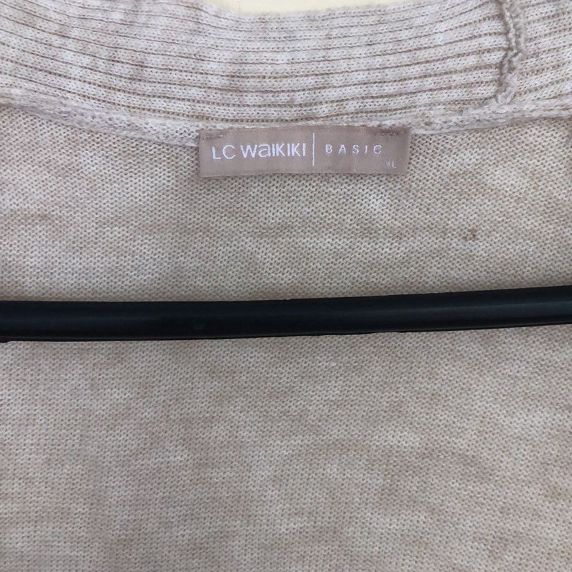 Bej Midi Kadın Hırka boy 105 en 50 - Görsel 4