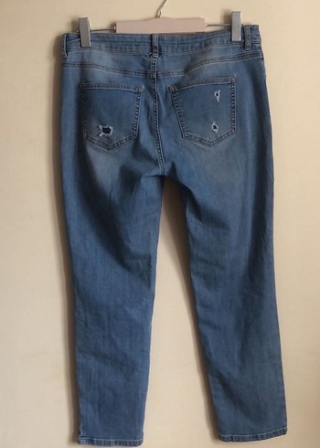 Rahat Kesim Kadın Midi Jean - Görsel 5