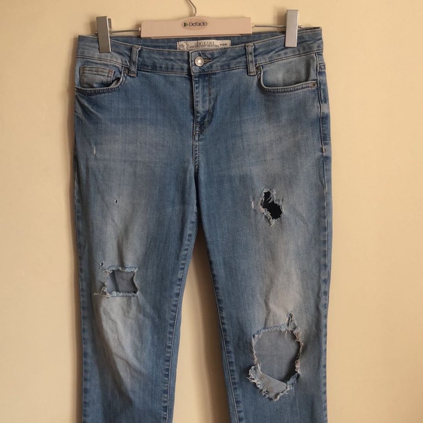 Rahat Kesim Kadın Midi Jean - Görsel 3