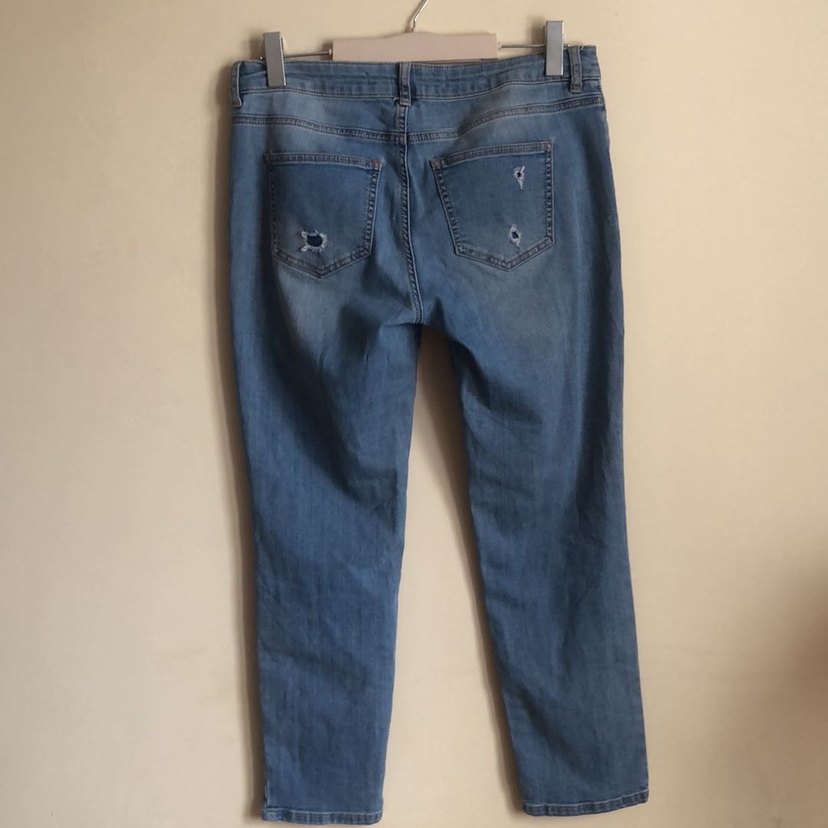 Rahat Kesim Kadın Midi Jean - Görsel 5