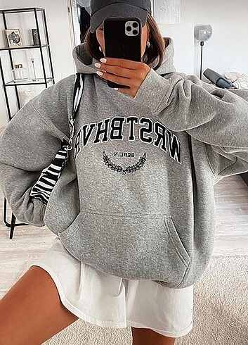 Unısex Baskılı sweatshirt 