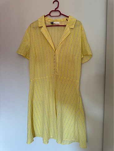 H&M sarı elbise