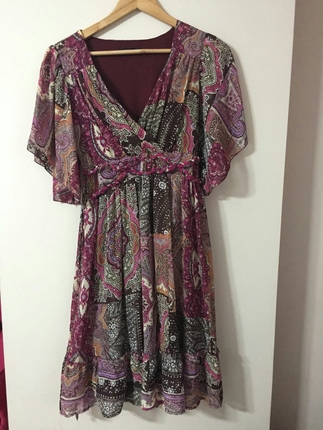 Şık sifon. elbise