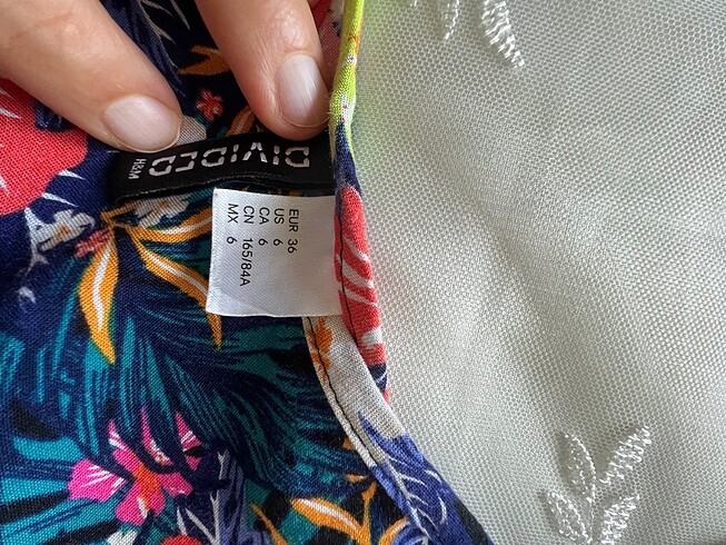 s Beden çeşitli Renk H&m yazlık elbise