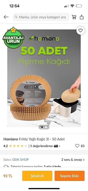 Frtitoz yağlı kâğıdı