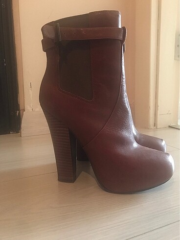 38 Beden Kalın topuklu nine west bot
