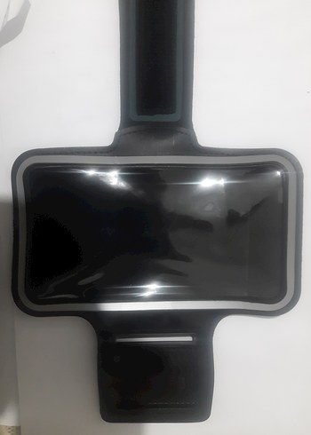 Gri Beyaz Bantlı Biker Telefon Kılıfı - Görsel 4