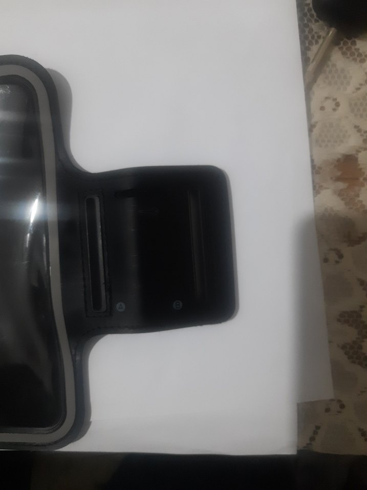 Gri Beyaz Bantlı Biker Telefon Kılıfı - Görsel 2