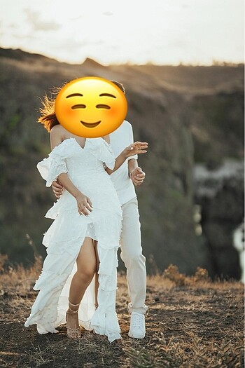 Dış çekim elbisesi - Görsel 5