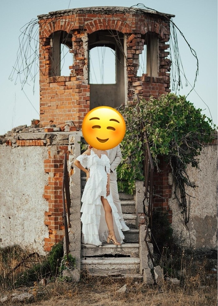 Dış çekim elbisesi - Görsel 2