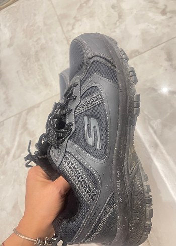 Orijinal ürün gri Normcore Erkek Ayakkabı Bağcıkları - Görsel 4