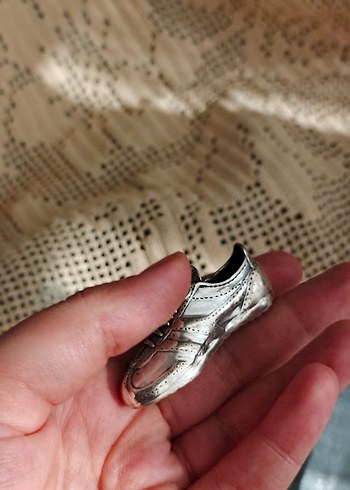 925 ayar gümüş ayakkabı obje - Görsel 4