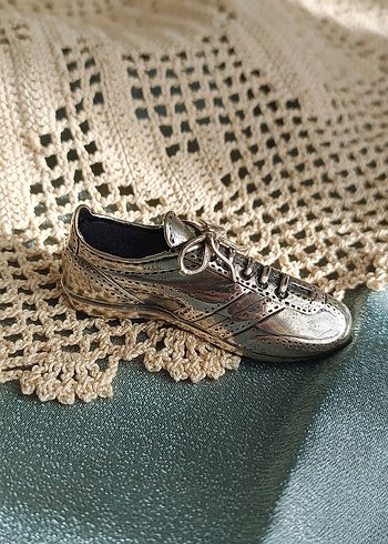 925 ayar gümüş ayakkabı obje - Görsel 5