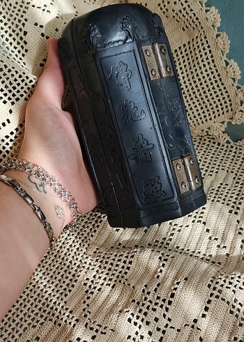 Siyah Katlanabilir Budist Heykeli - Görsel 6