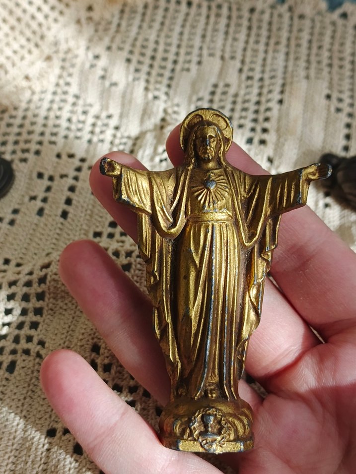 3 adet ikona mini heykel antika - Görsel 4