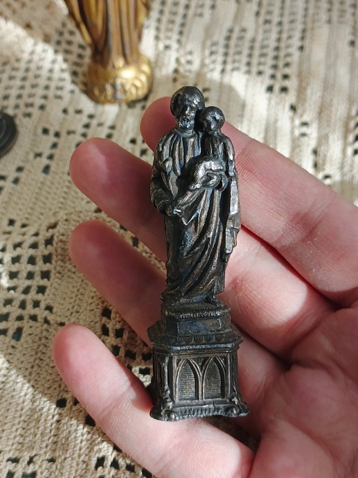 3 adet ikona mini heykel antika - Görsel 5