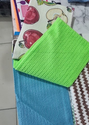 Çok Renkli Desenli temizlik bezi - Görsel 3