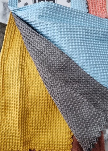 Çok Renkli Desenli temizlik bezi - Görsel 4