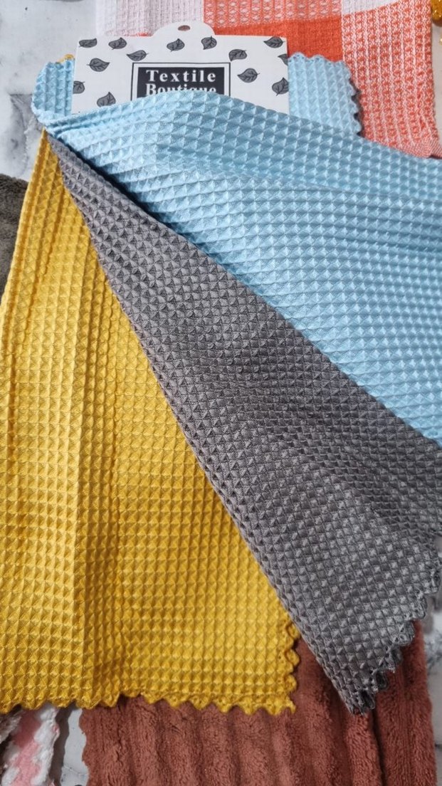 Çok Renkli Desenli temizlik bezi - Görsel 4