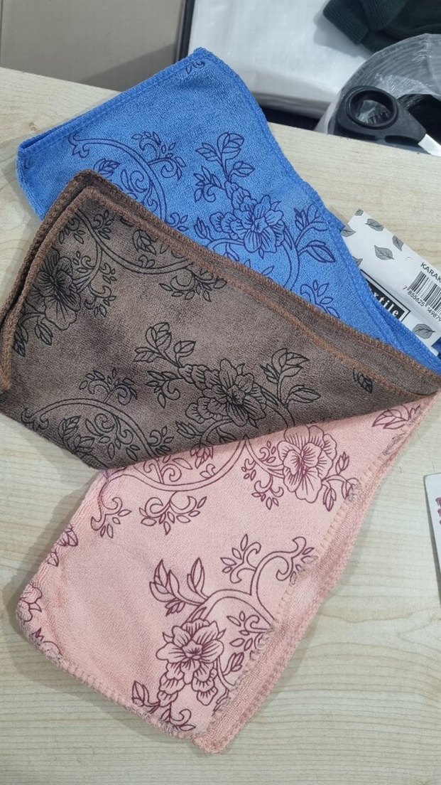 Çok Renkli Desenli temizlik bezi - Görsel 2