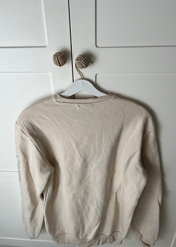 s Beden Bej Kadın Uzun Kollu Sweatshirt