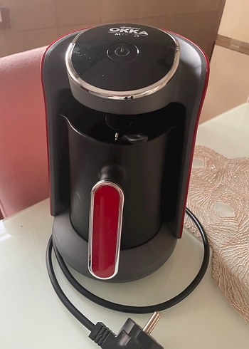  Beden Arzum Okka MIO Kırmızı Türk Kahvesi Makinesi
