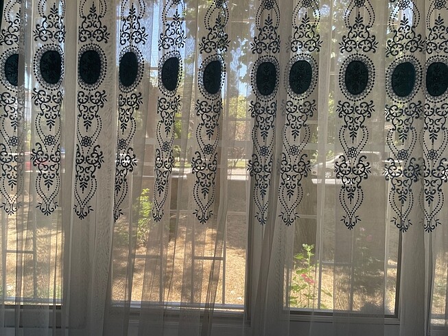 Fon ve tül perde takımı