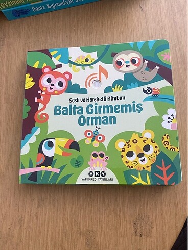 balta girmemiş orman sesli ve hareketli kitabım ve uzay