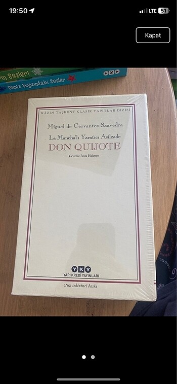 3 adet orijinal kitap