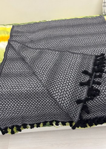 Karaca çift kişilik yatak örtüsü/pike - Görsel 2