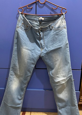 Kadın Mavi Renk Kot Pantolon - Görsel 2