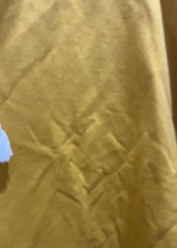 Sarı Kapüşonlu Fermuarlı Kadın Hırka - Görsel 2