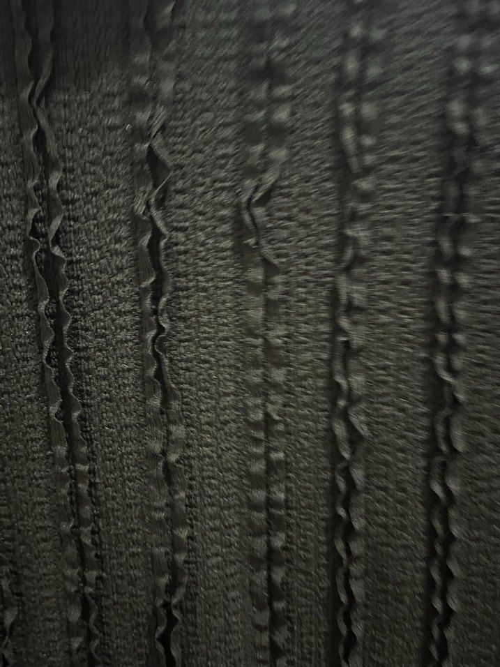 Kadın Siyah Yüksek Yakalı Örgü Triko - Görsel 5