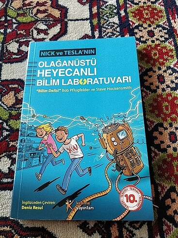 Nick ve Tesla'nın OlağanÜstü Heyecanlı Bilim Laboratuvarı (Kitap