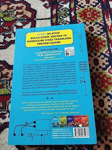  Nick ve Tesla'nın OlağanÜstü Heyecanlı Bilim Laboratuvarı (Kitap