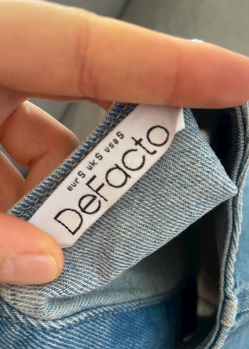 mavi Denim Düğmeli Yelek - Görsel 3