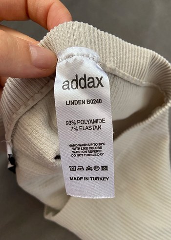 Bej straplez top - Görsel 4