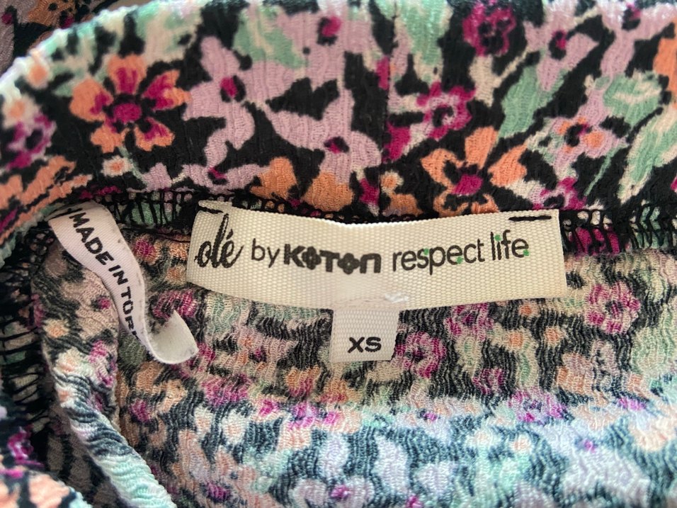 Kadın Çok Renkli Şort Etek - Görsel 5