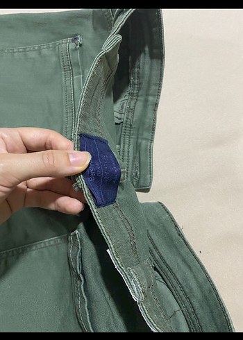 Bershka Asker yeşili erkek pantolon bershka