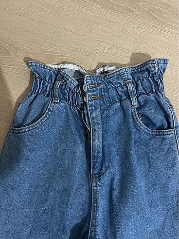 27 Beden Bel lastıklı kot pantolon