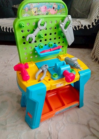 Çok Renkli Eğitici Oyuncak Masa