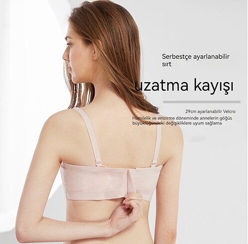 universal Beden Gahome Eller Serbest Sağım Sütyeni