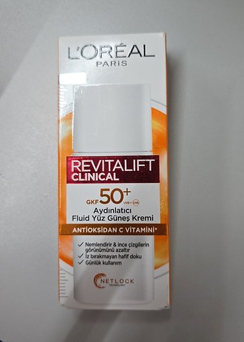 L'Oréal Revitalift Clinical SPF 50+ Aydınlatıcı Güneş Kremi